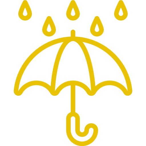 Icône protection contre les intempéries