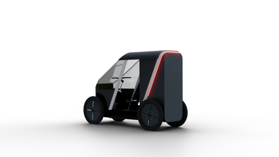 Vélo cargo électrique professionnel e-roe pour le transport de marchandises