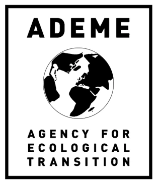 Logo ADEME, Agence de la transition écologique, partenaire e-roe